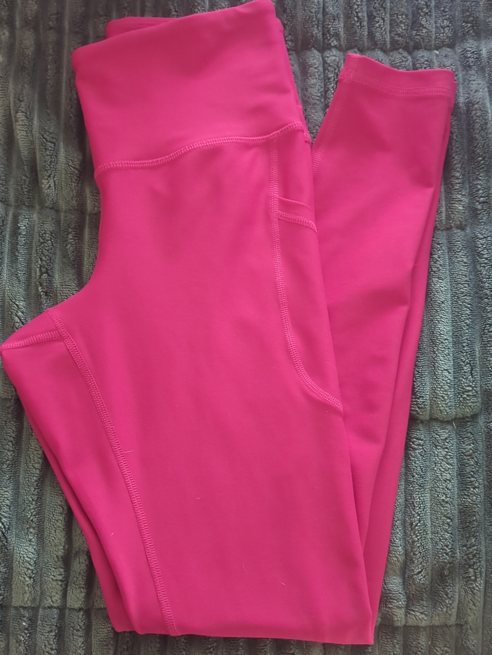 Old Navy Bright Pink High-Rise Leggings